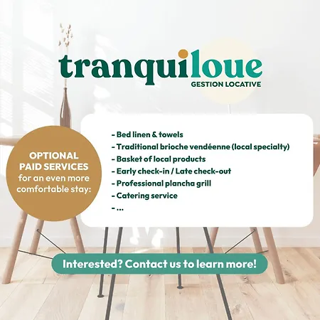 Lejlighed Tranquiloue - Familial 10min Du Puy Du Fou Saint-Mars-la-Réorthe