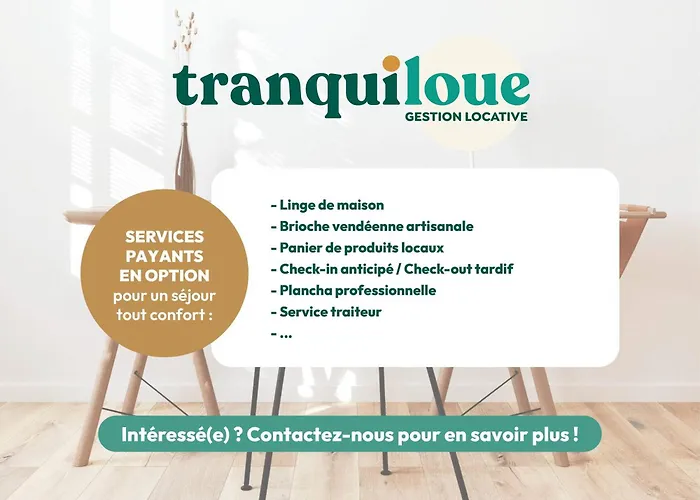 公寓 Tranquiloue - Familial 10min Du Puy Du Fou